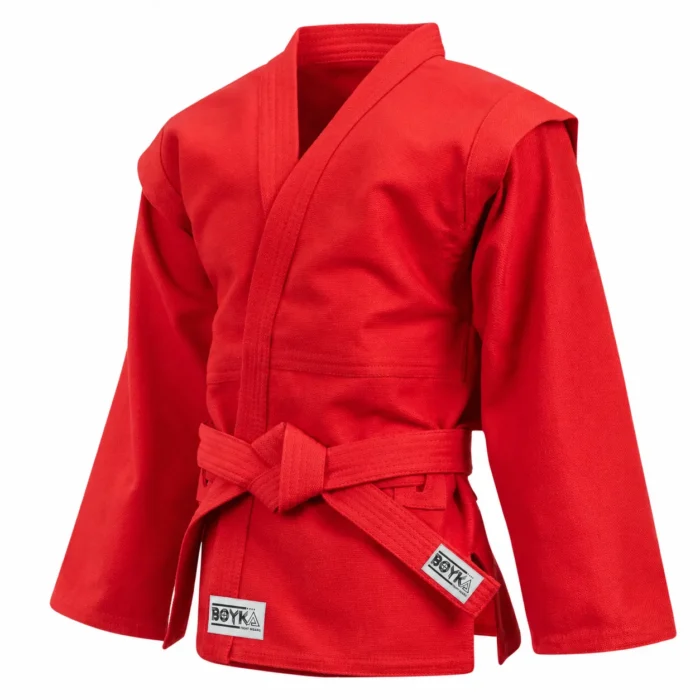 Boyka Red Sambo Jacket with Matching Belt