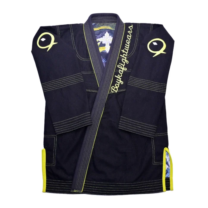 Bruce Lee Black Yellow BJJ Gi