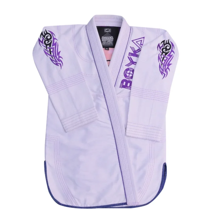 Godfather White Purple BJJ Gi