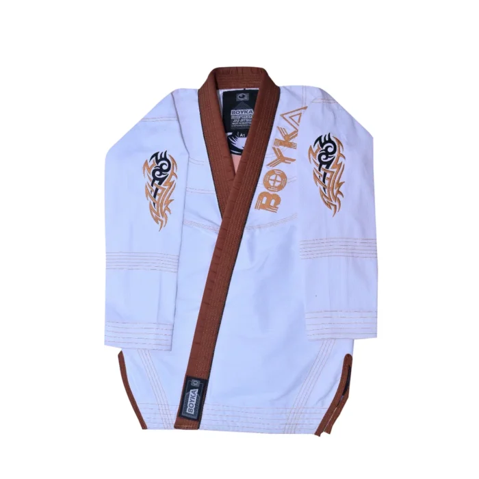 Godfather White Brown BJJ Gi