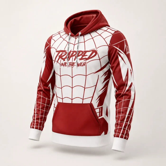 Web Strike Custom Pullover Hoodie