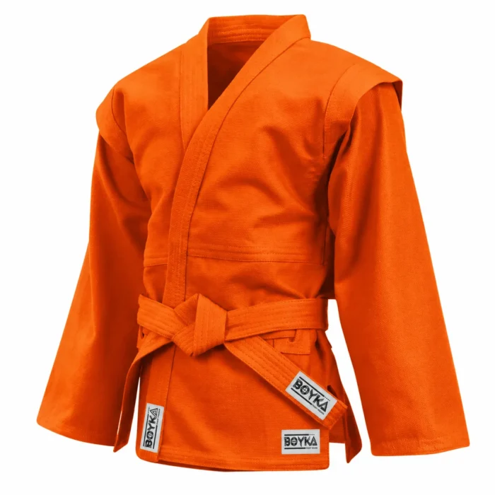 Boyka Orange Sambo Jacket with Matching Belt
