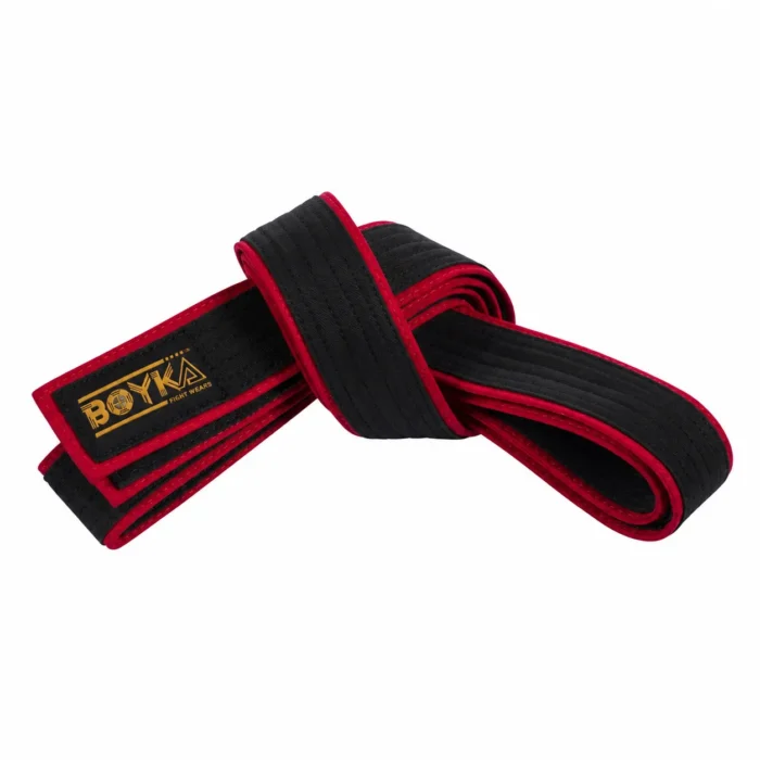 Masters Bordered Black Martial Arts Belt