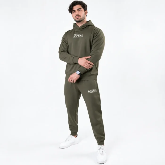 Performance Hoodie Tracksuit – Olive