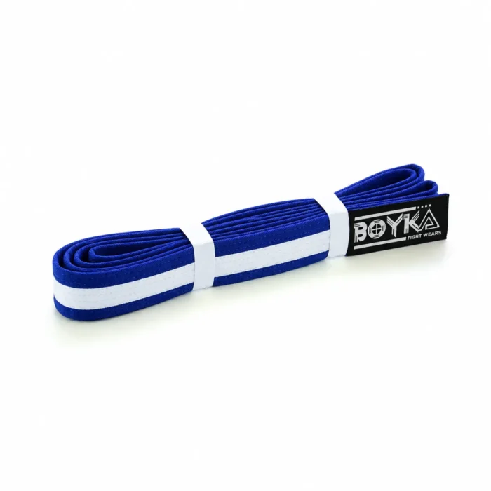 Premium Taekwondo Belt – White Stripe