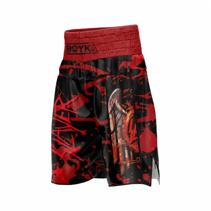 Inferno Fighter Boxing Shorts – Red & Black
