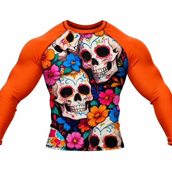 Sugar Skull Bloom Rashguard