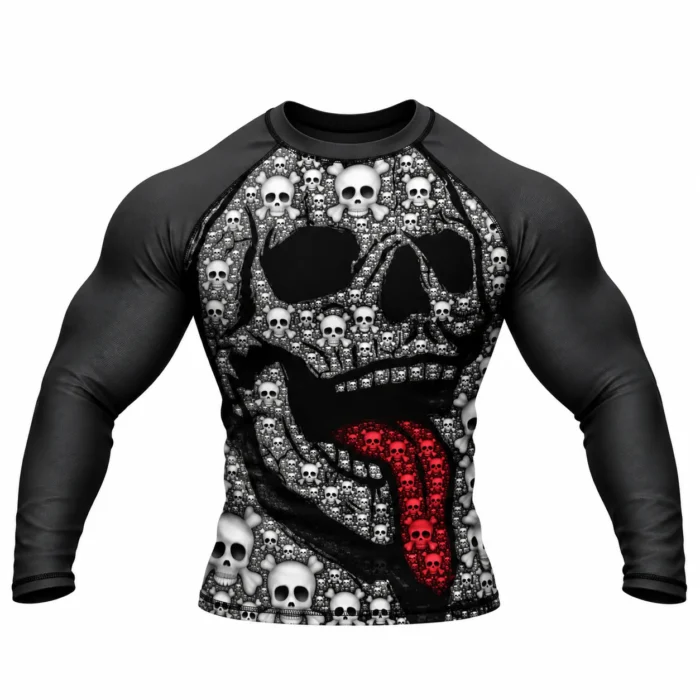 Skull Army Graphic Rashguard