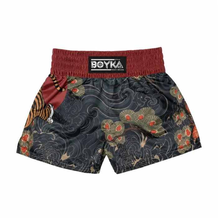 Crimson Tiger Muay Thai Shorts – Red