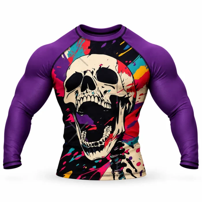 Street Art Skull Rashguard